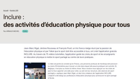 article par ENTREES LIBRES sur INCLURE